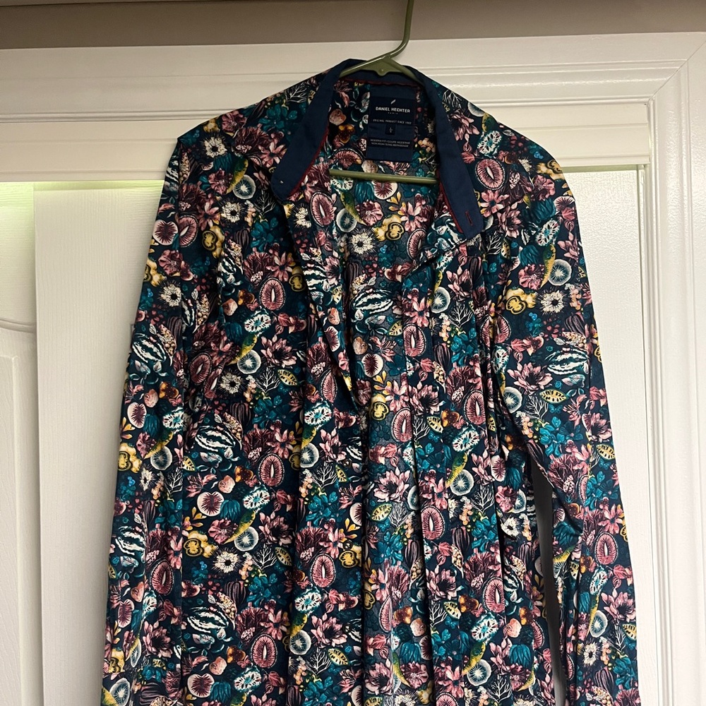 Daniel Hechter Multicolor Floral Shirt